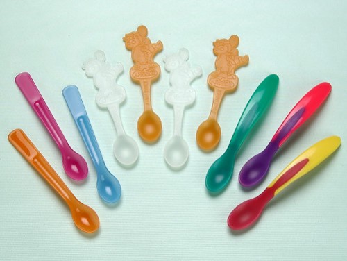 兒童安全湯匙 - 塑膠射出加工